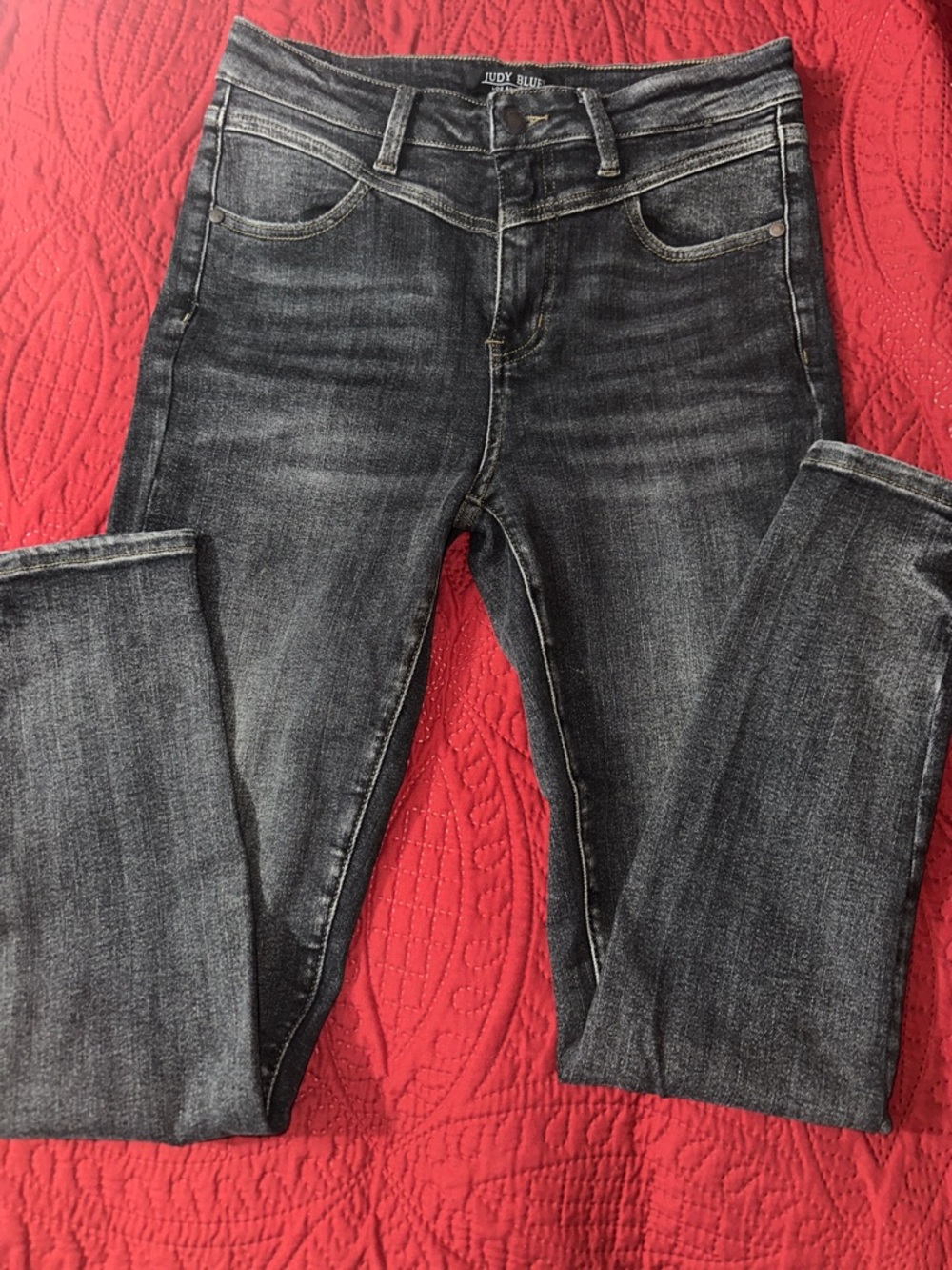 Judy Blue Dark Gray black skinny Jeans size 5 - 27